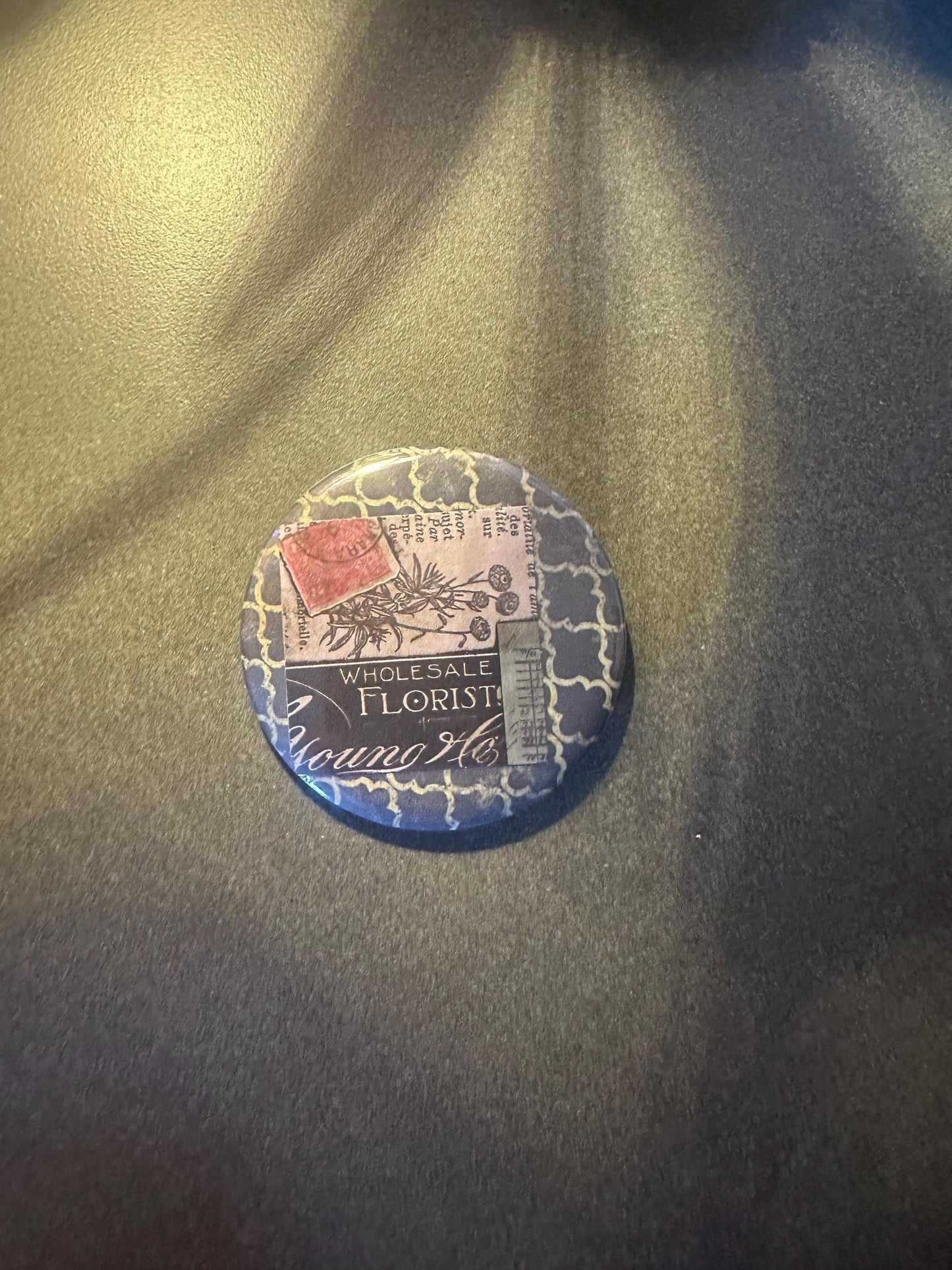 Floral Antique Pin