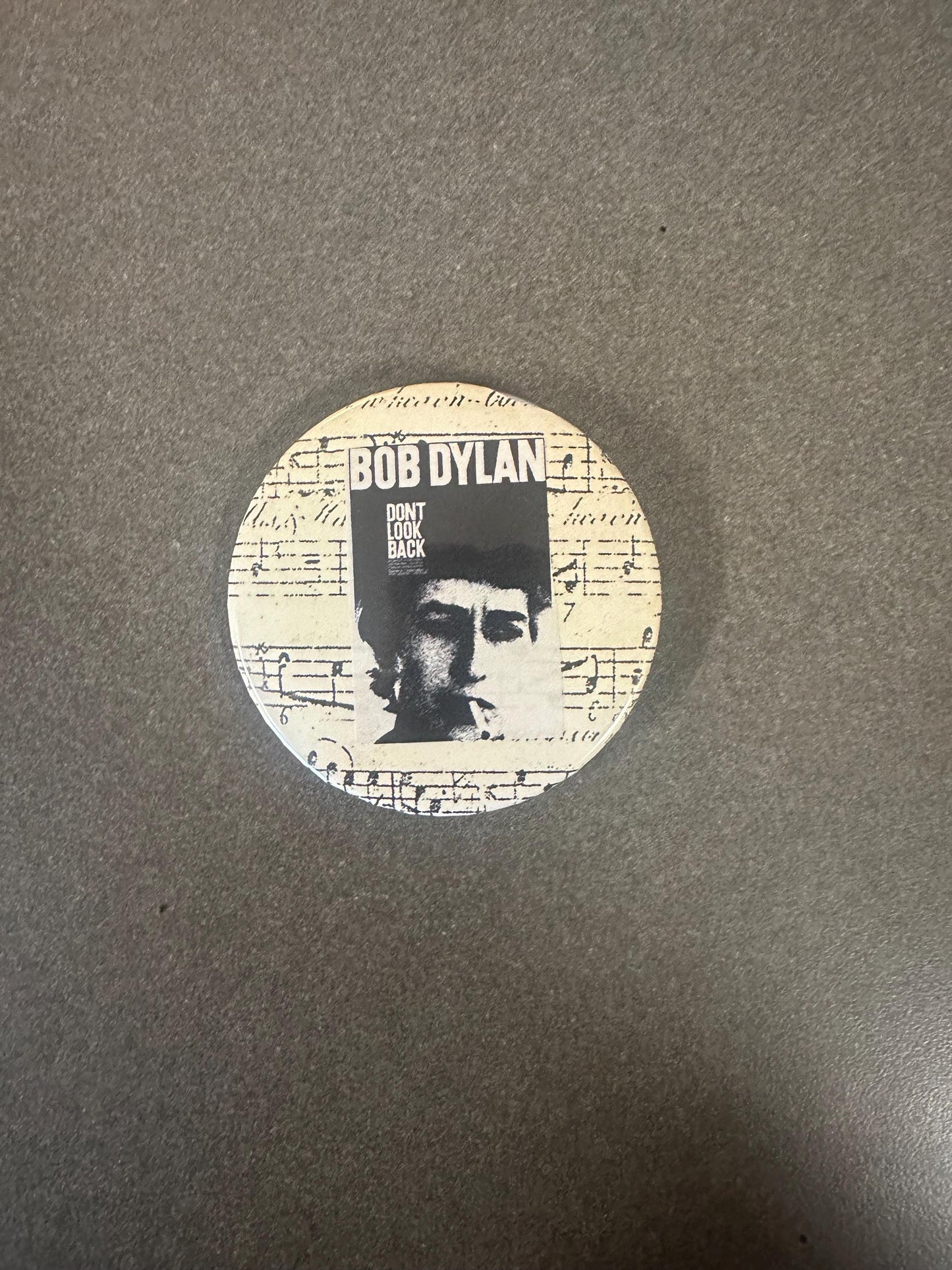 Bob Dylan Poster Pin