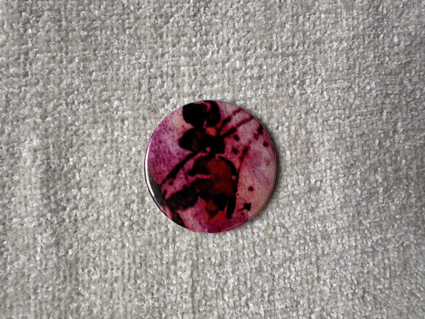 Pink Floral Pin