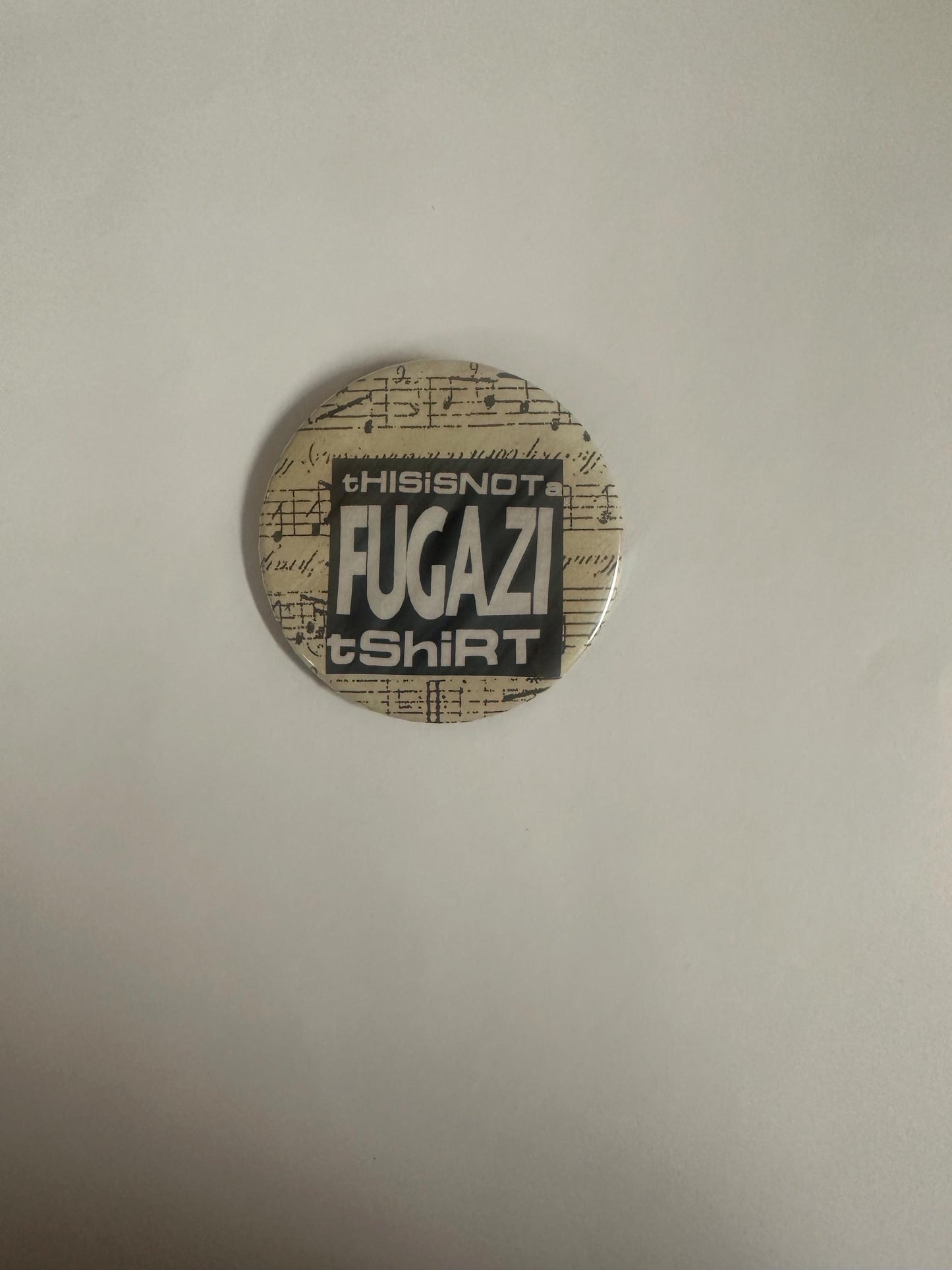 Vintage Fugazi Pin