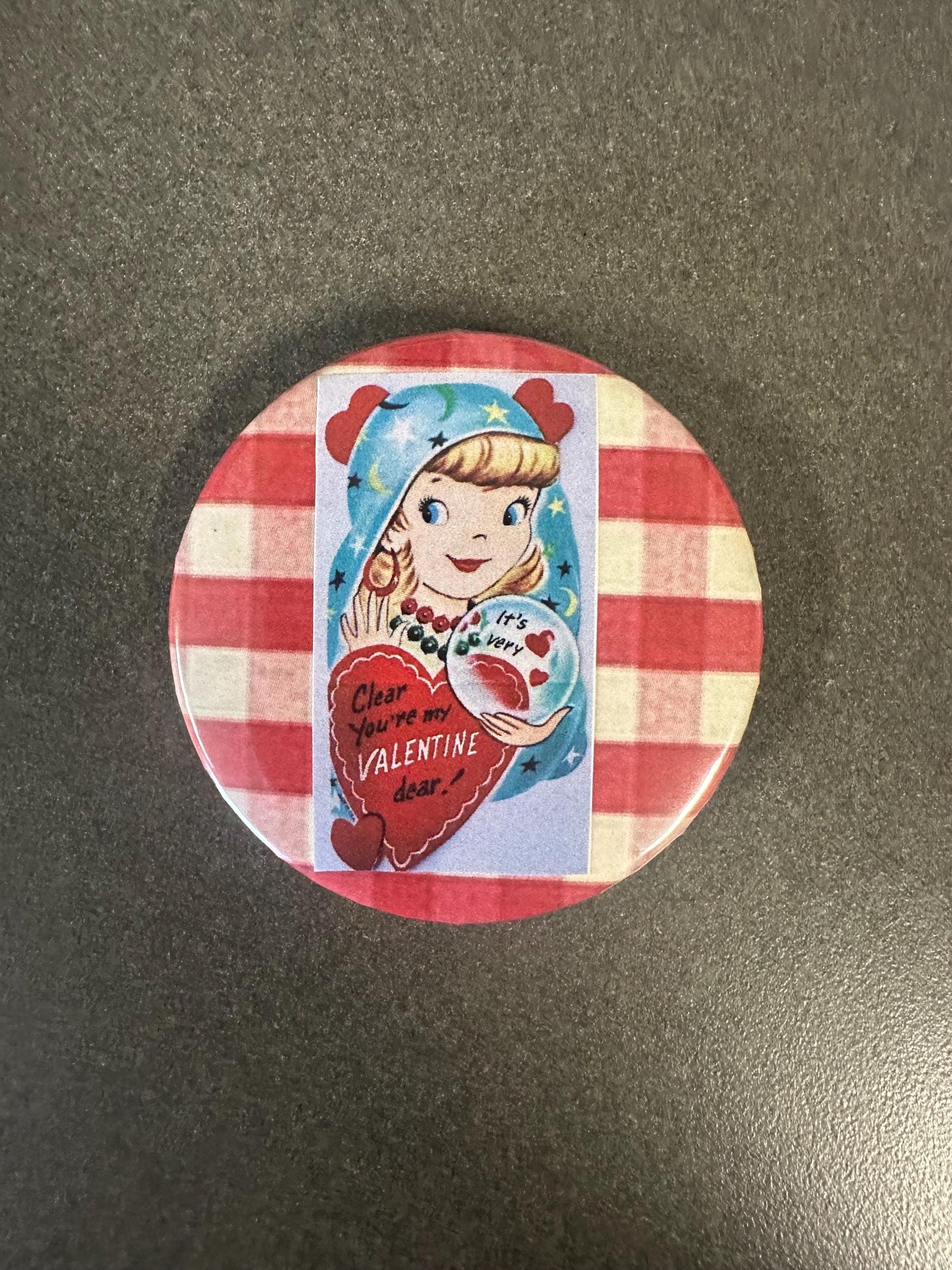 Vintage Valentine’s Pin Set