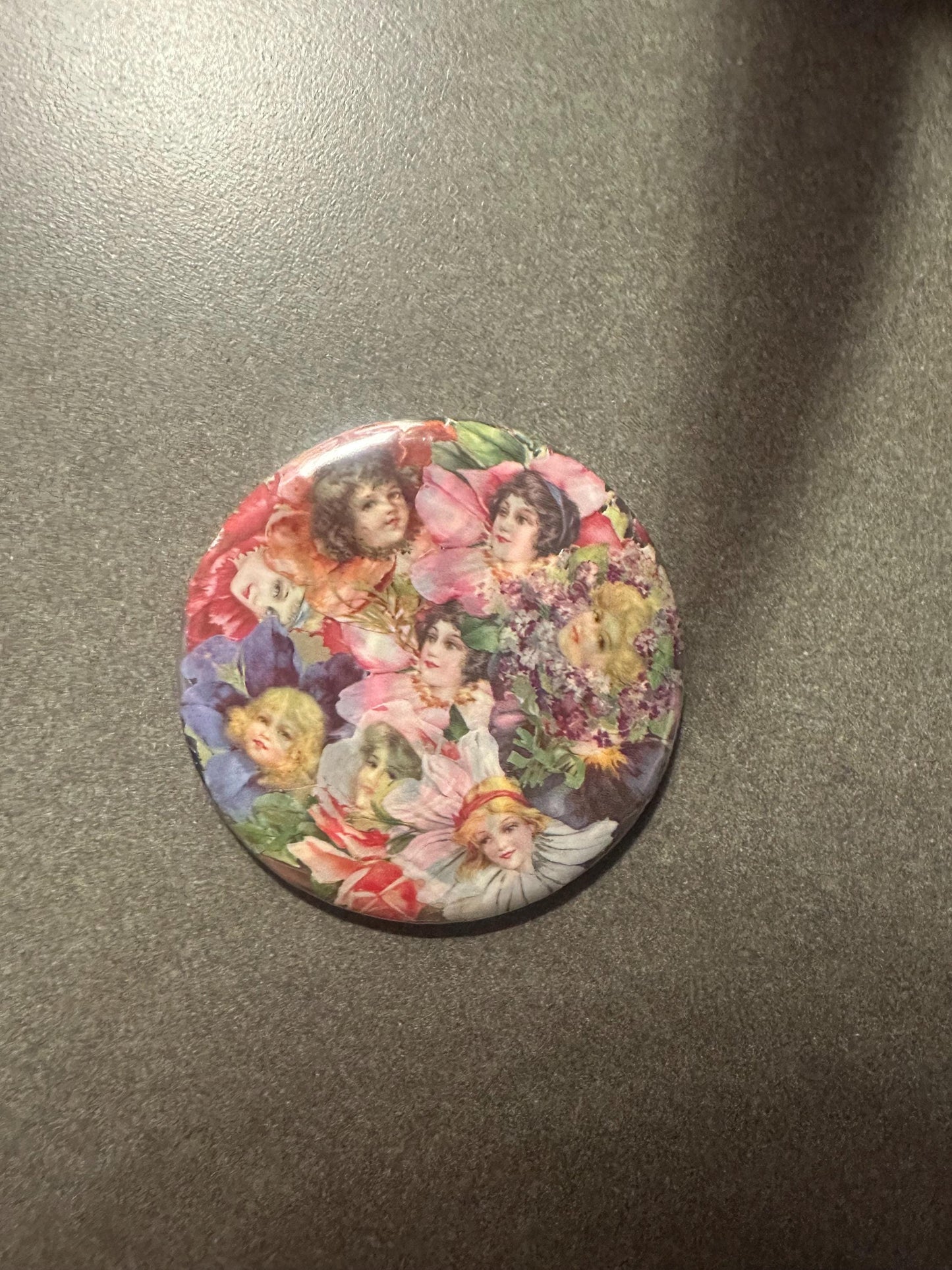 Antique Vintage Floral Women Pin