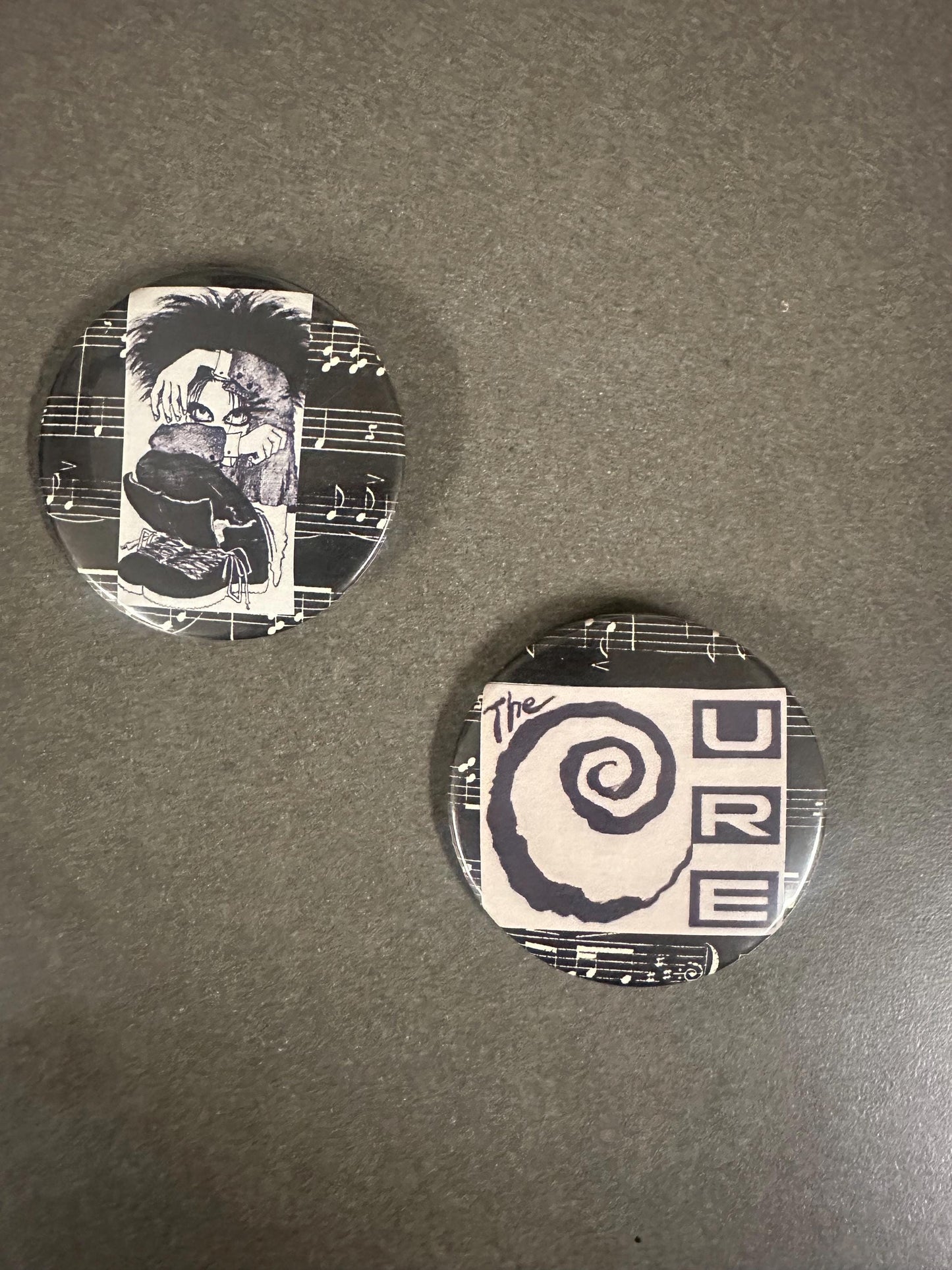 The Cure Pin Set