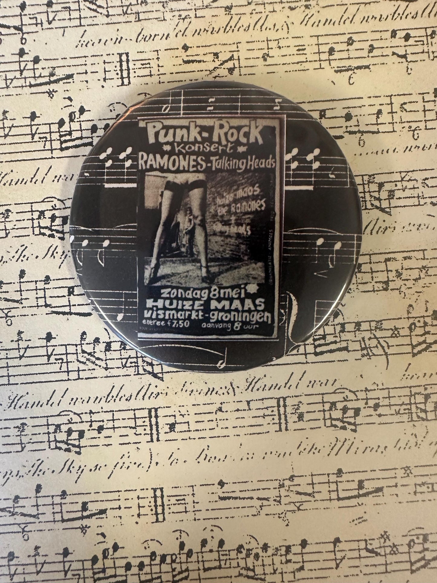 Classic Punk Pin Pack (Sex Pistols, Misfits, Ramones)