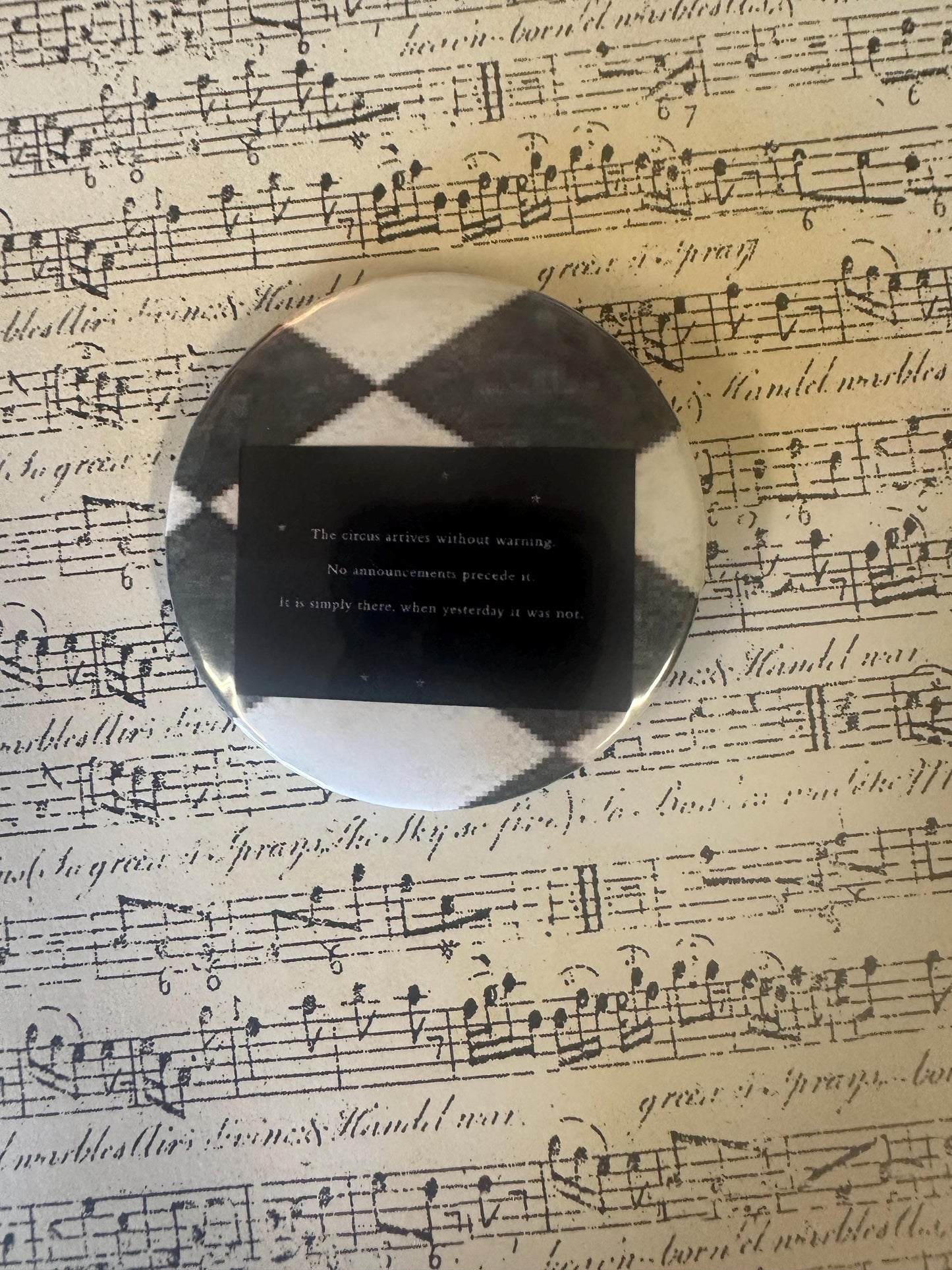 The Night Circus Themed Pin Pack