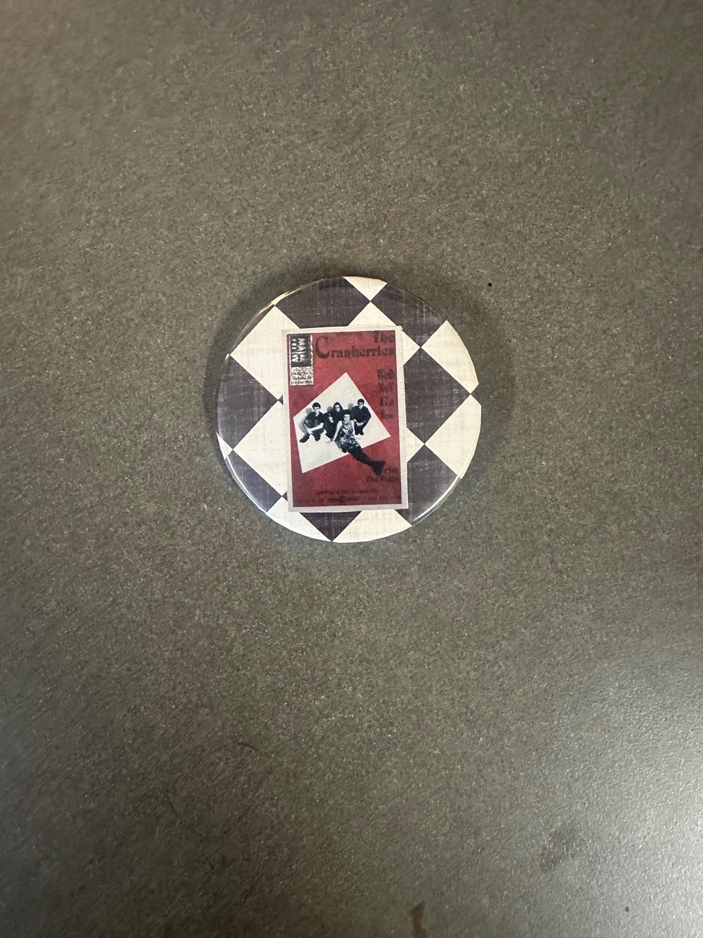Vintage The Cranberries Poster Pin