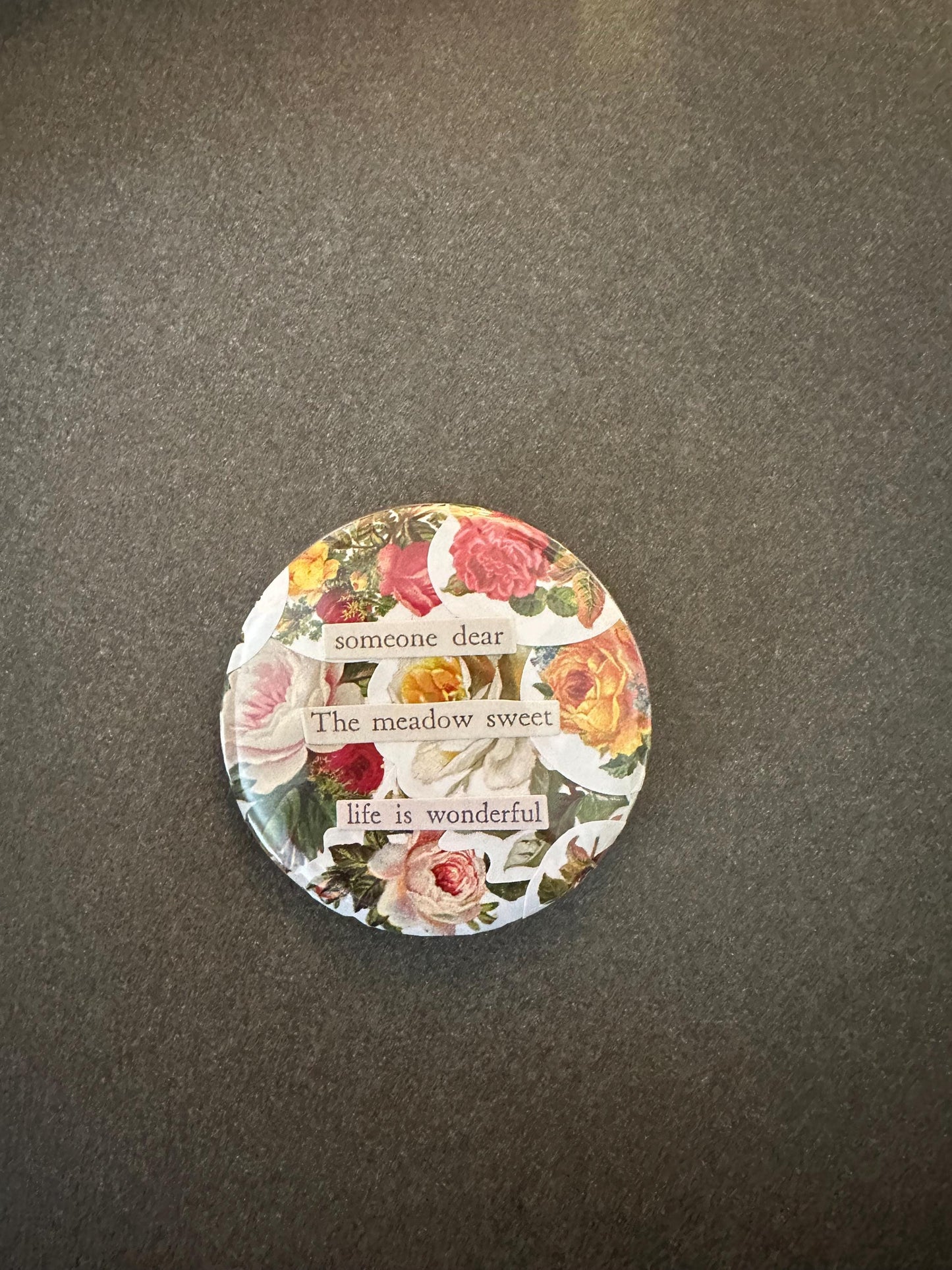 Antique Floral Vintage Pin