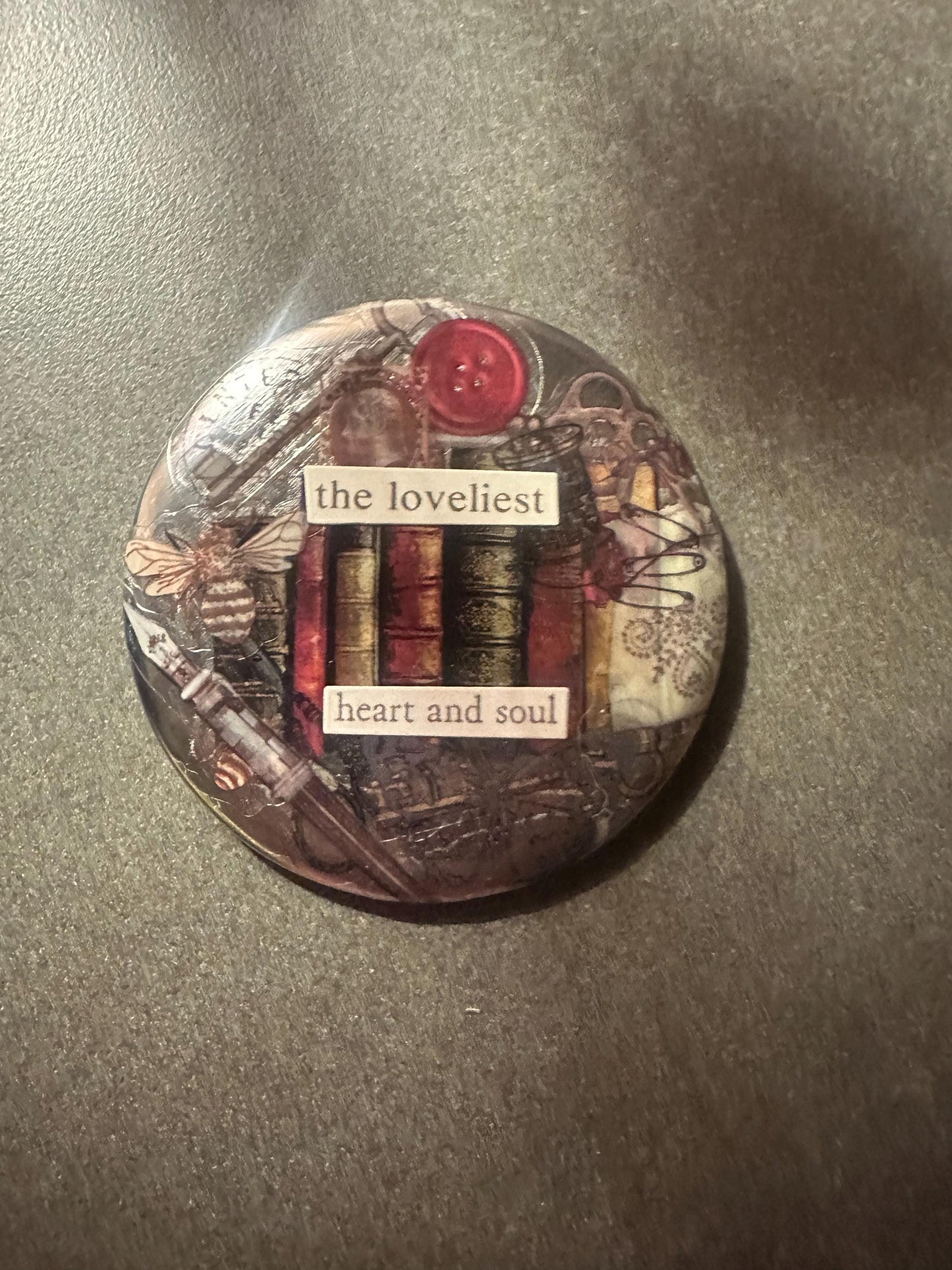 Antique "Heart and Soul" Pin