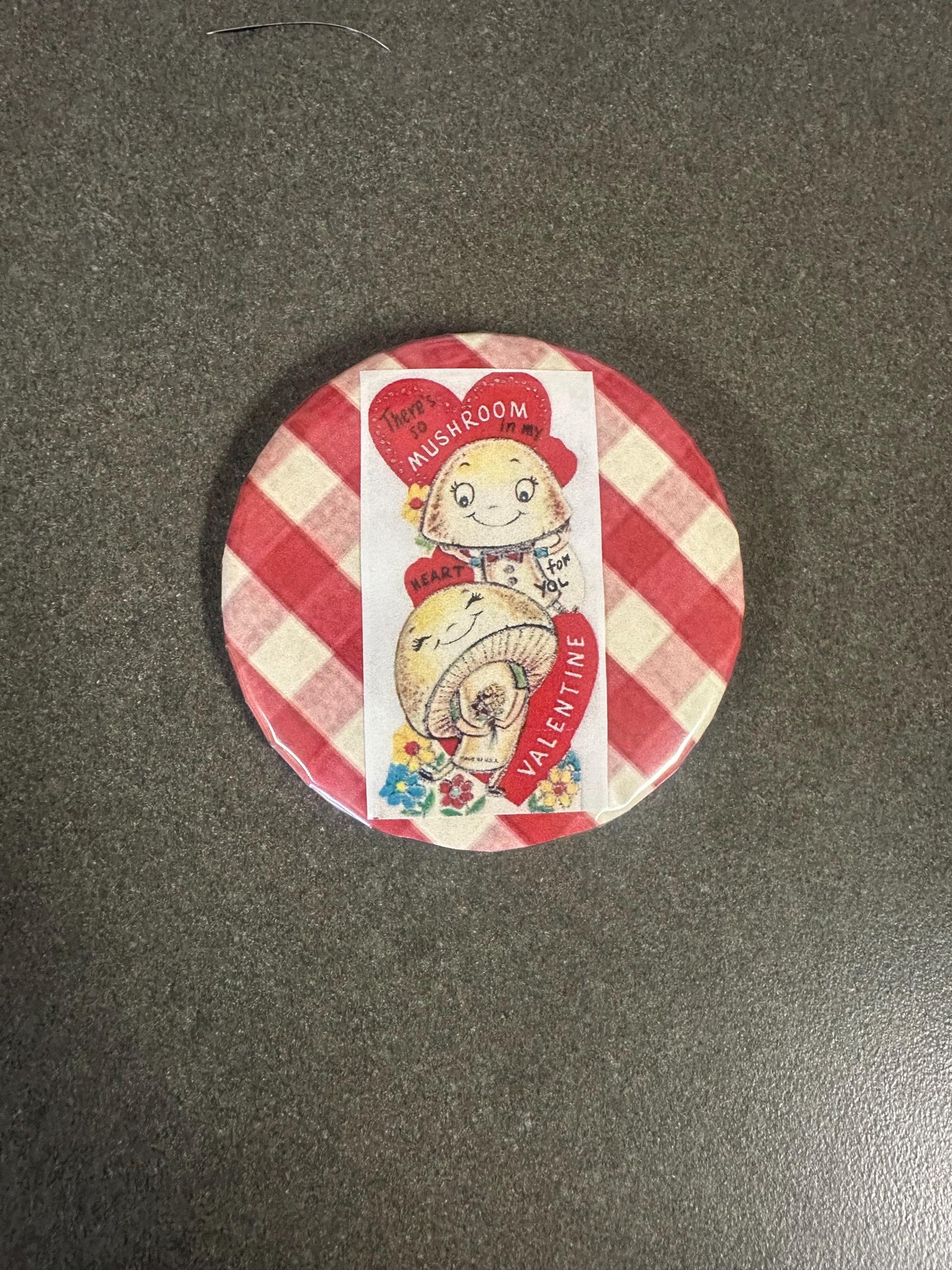 Vintage Valentine’s day Card Pin Set