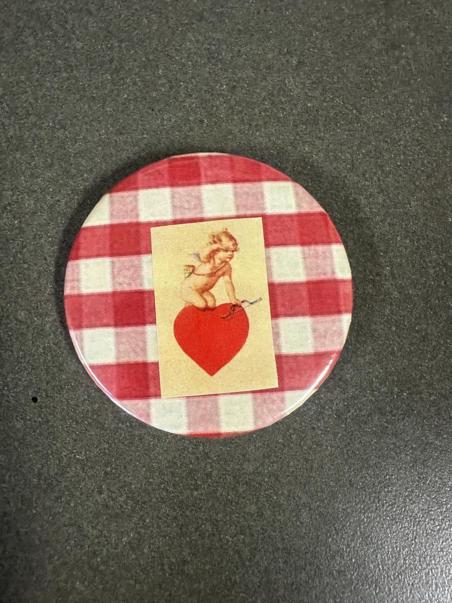 Vintage Valentine’s day Card Pin Set