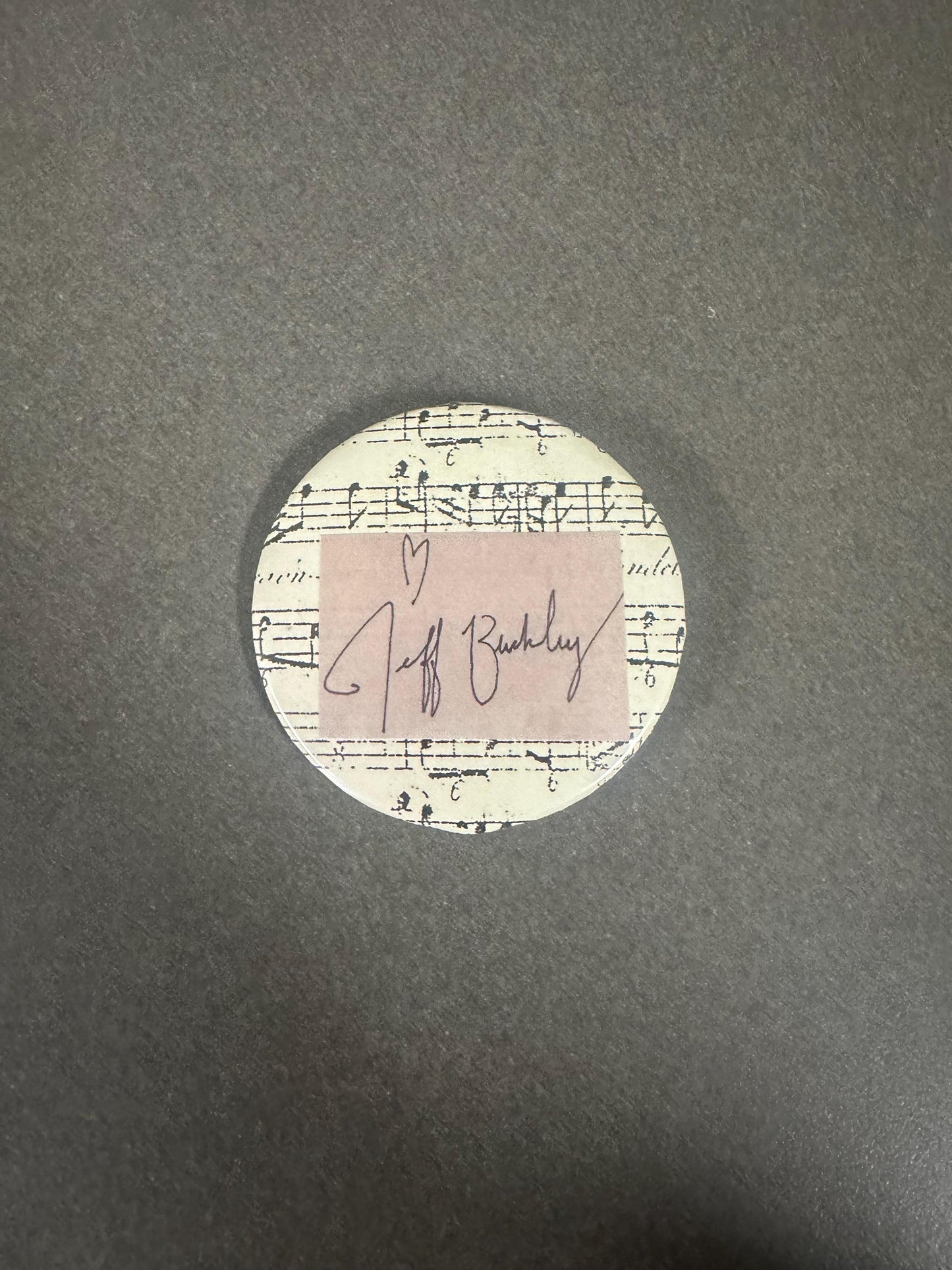 Jeff Buckley Signature Pin