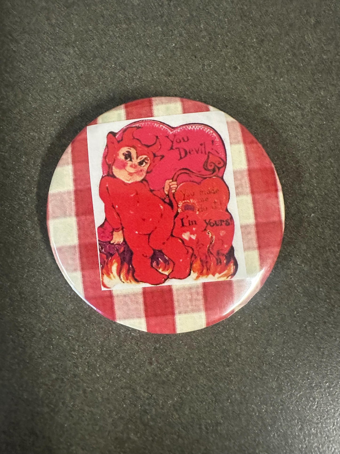 Vintage Valentine’s day Card Pin Set
