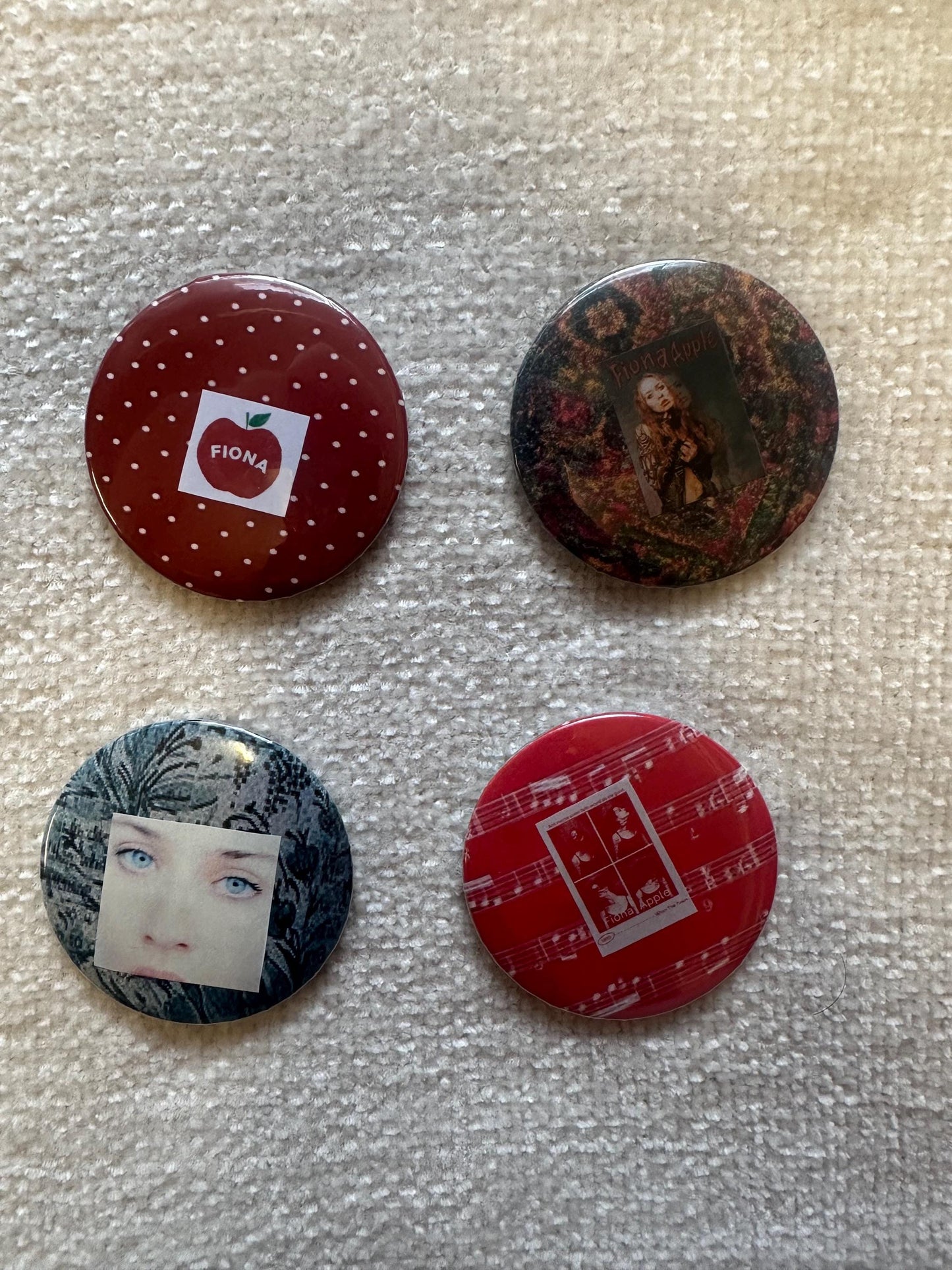 Fiona Apple Pin Pack