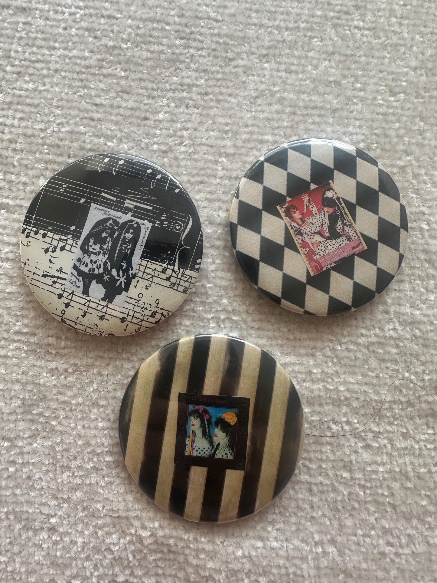 Strawberry Switchblade Pin Pack