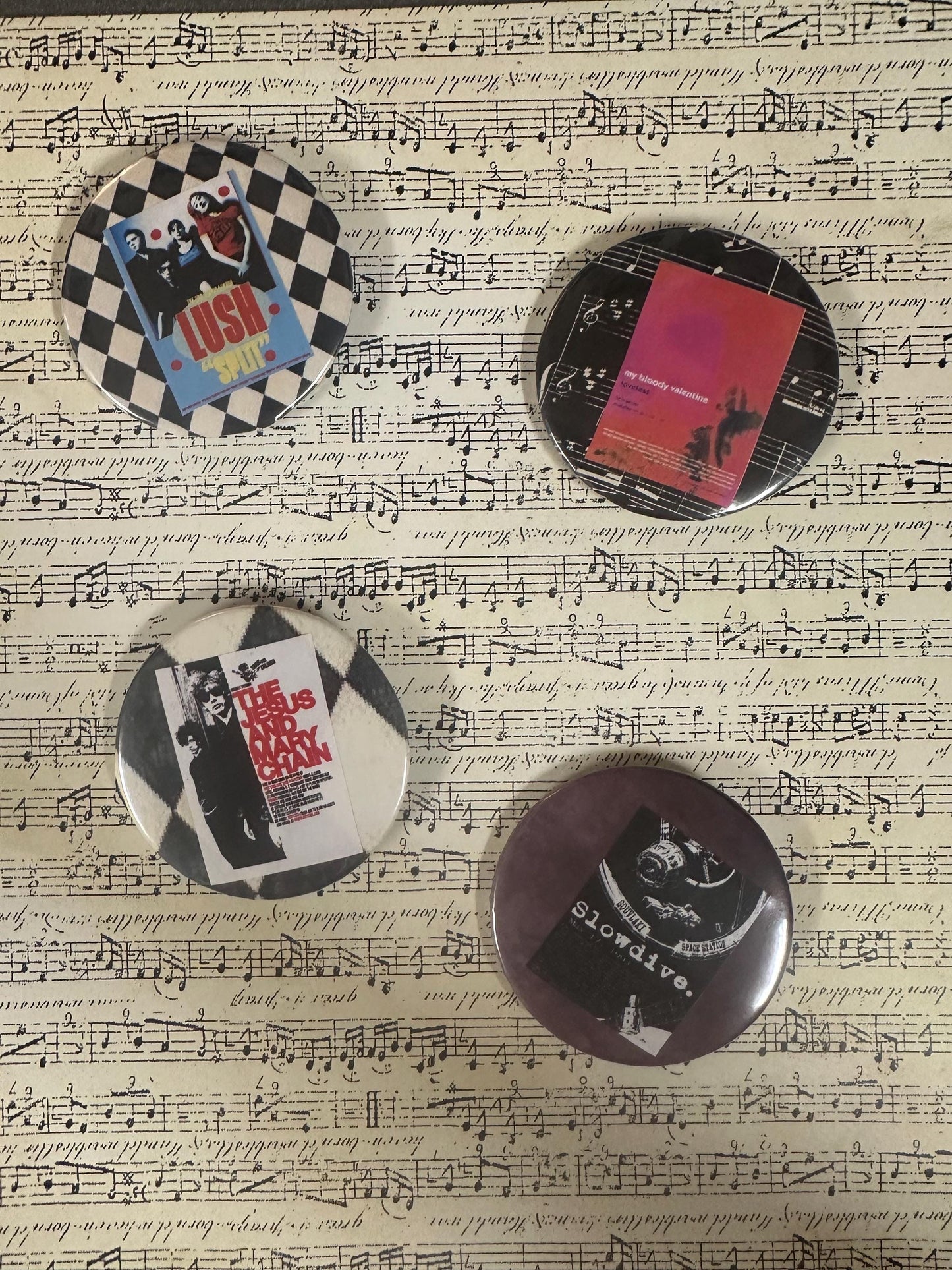 Shoegaze Pin Pack