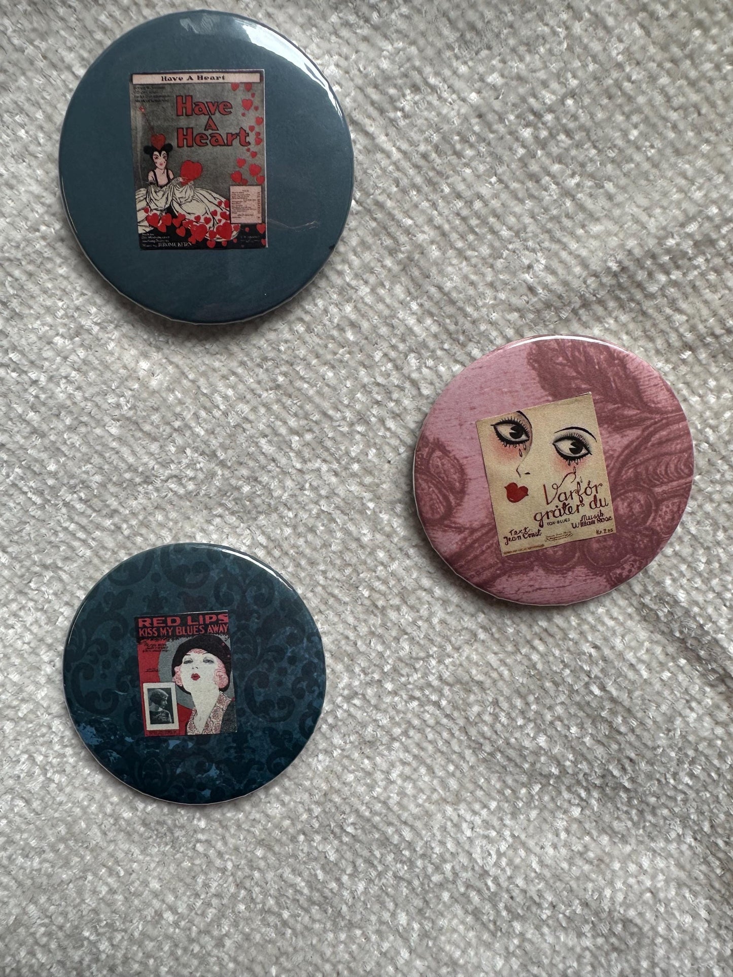 Vintage Pin Trio Pack