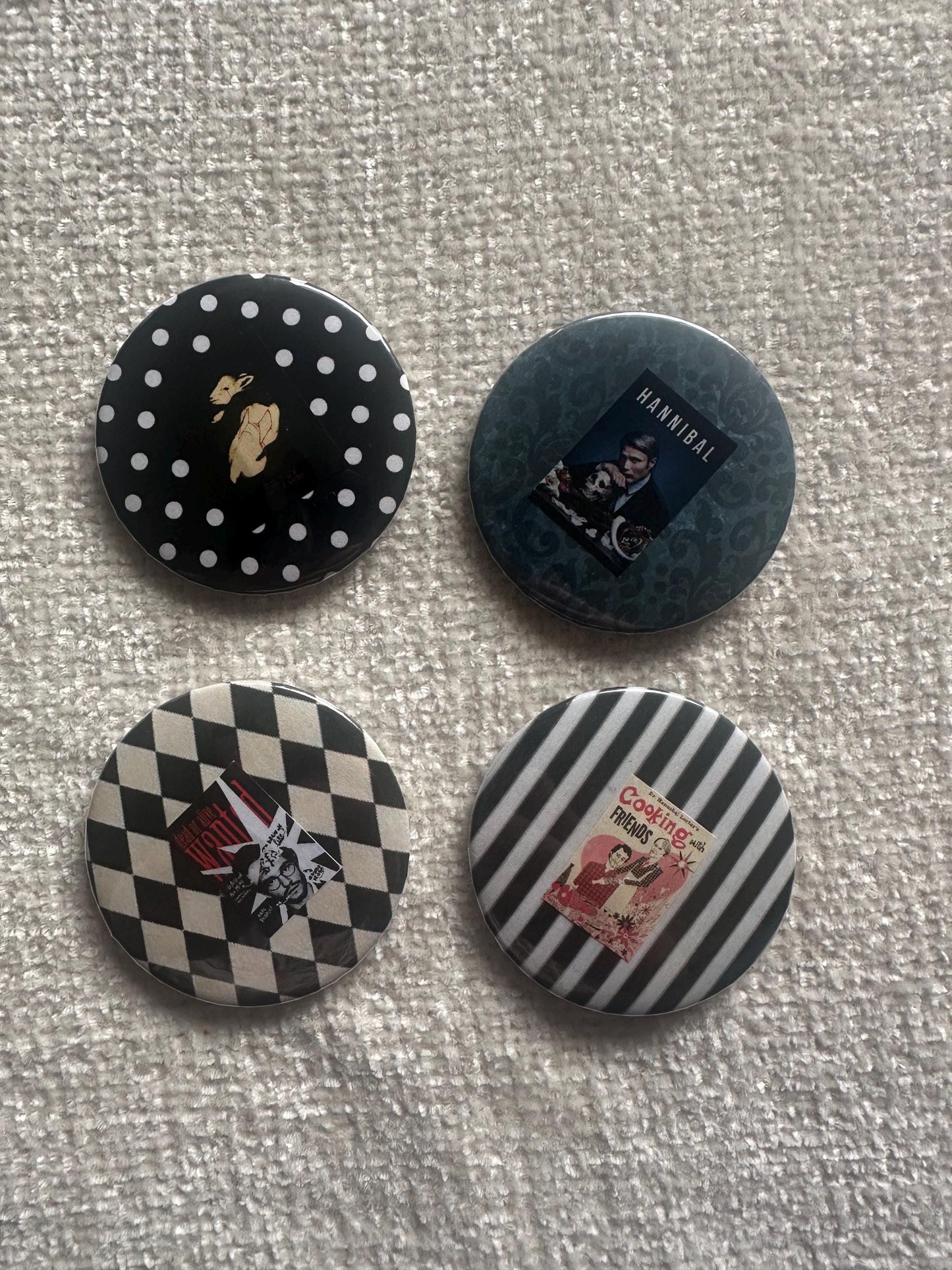 Hannibal Themed Pin Pack