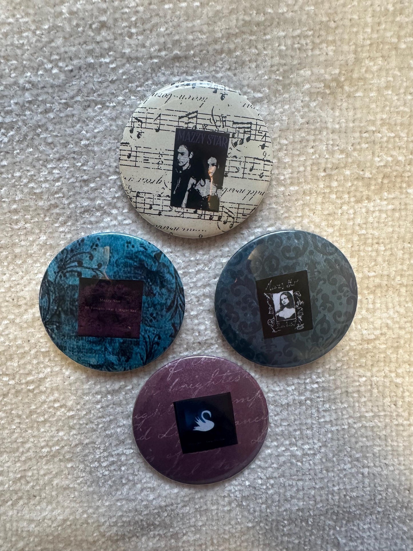 Mazzy Star Pin Pack